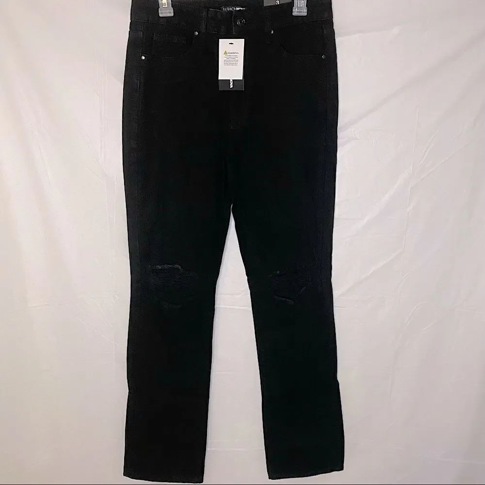 Fashion Nova Distressed Boyfriend Jeans Size 3